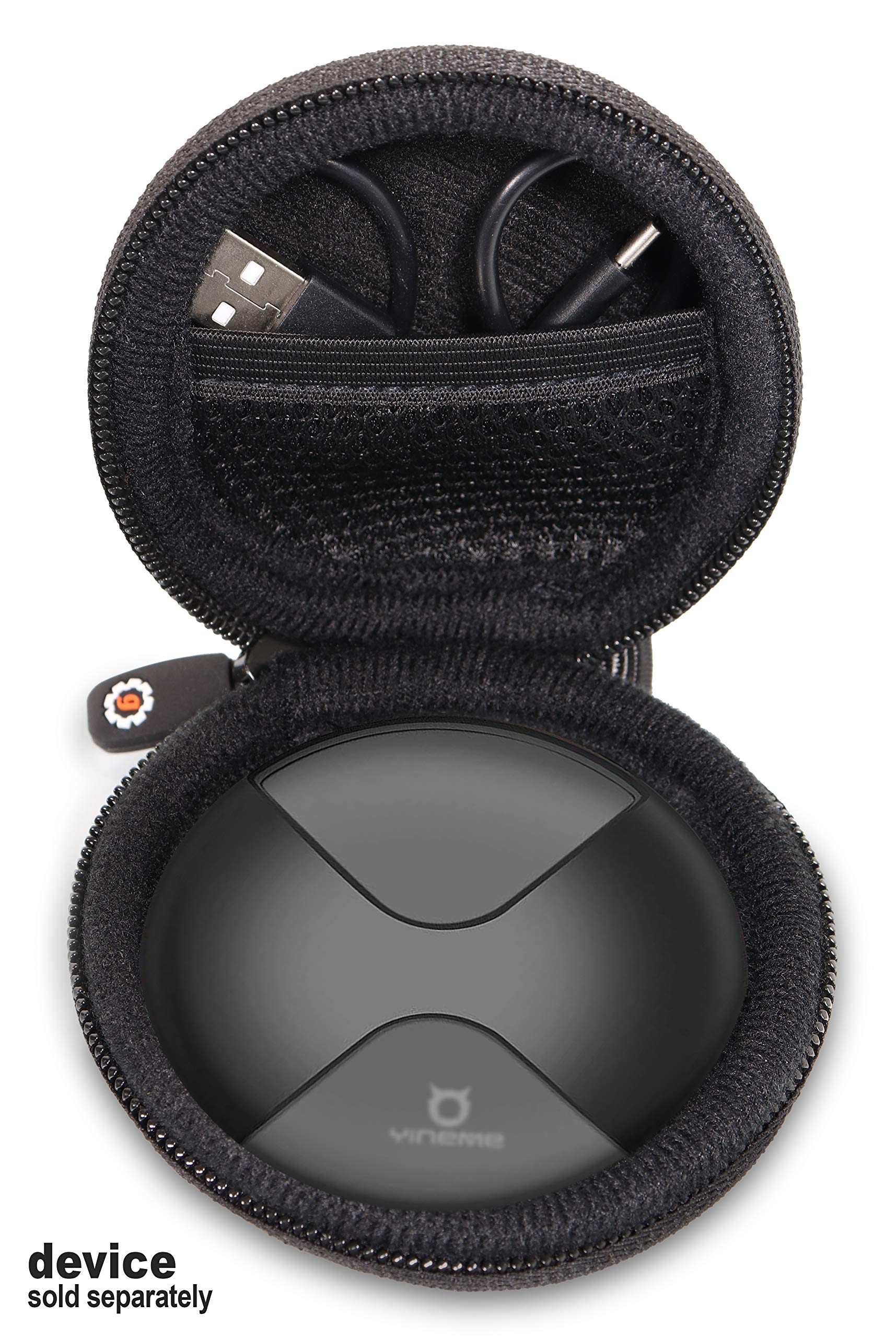 getgear Rose Gold Case for YINEME Wireless Earbuds Bluetooth 5.0, Noise Cancelling True Wireless Earbuds 18H Playtime, 3D Stereo Sound Wireless Bluetooth Headphones, Compact Light weigh Strong case WGear
