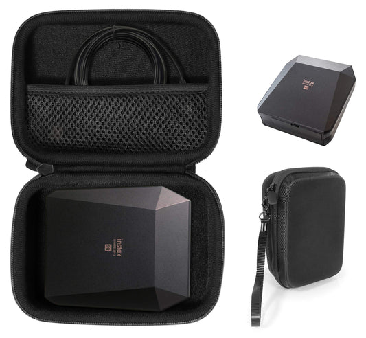 Protective Case for Fujifilm Instax SP-3 Mobile Printer by WGear, Mesh Pocket for Cable and Printing Paper WGear