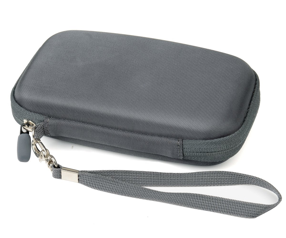 WGear Feature Designed Semi-Hard Case for RAVPower Power Banks RAVPower 22000 Portable Charger, mesh Pocket for Cable, Fastening Elastic Strap, Wrist Strap WGear