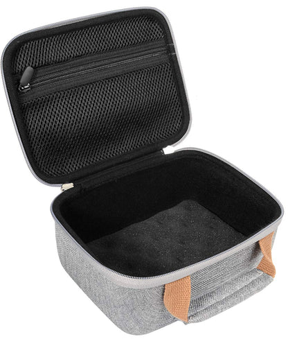 InGo Portable Bluetooth Speaker Case for Bang & Olufsen Beoplay P6 Portable Bluetooth Speaker, Extra Shock Absorbing Soft Foam Padding, Zipper mesh Accessory Pocket, Featured Contrast Color Handle WGear