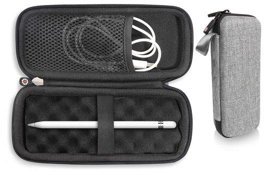 getgear Stylus Pen Case Compatible with Apple Pencil Ist and 2nd Generation, Also for Samsung S-Pen, SOCLL Active Stylus Digital Pen and Universal for Others, Compact Light Weight case GETGEAR