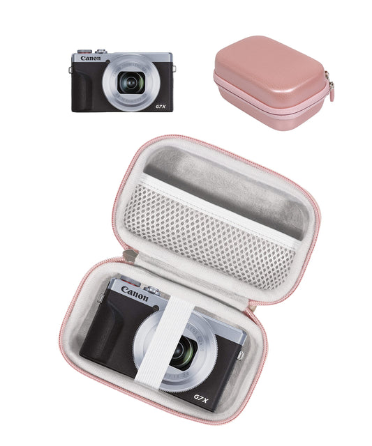 GETGEAR Case for Canon PowerShot G7X Mark III, G7 X Mark II; Sony RX100 VII Premium, RX100 III, RX100VA, RX100 VI, Panasonic LUMIX ZS100, DC-ZS70K, ZS80, ZS60; Canon US Point and Shoot digital camera GETGEAR