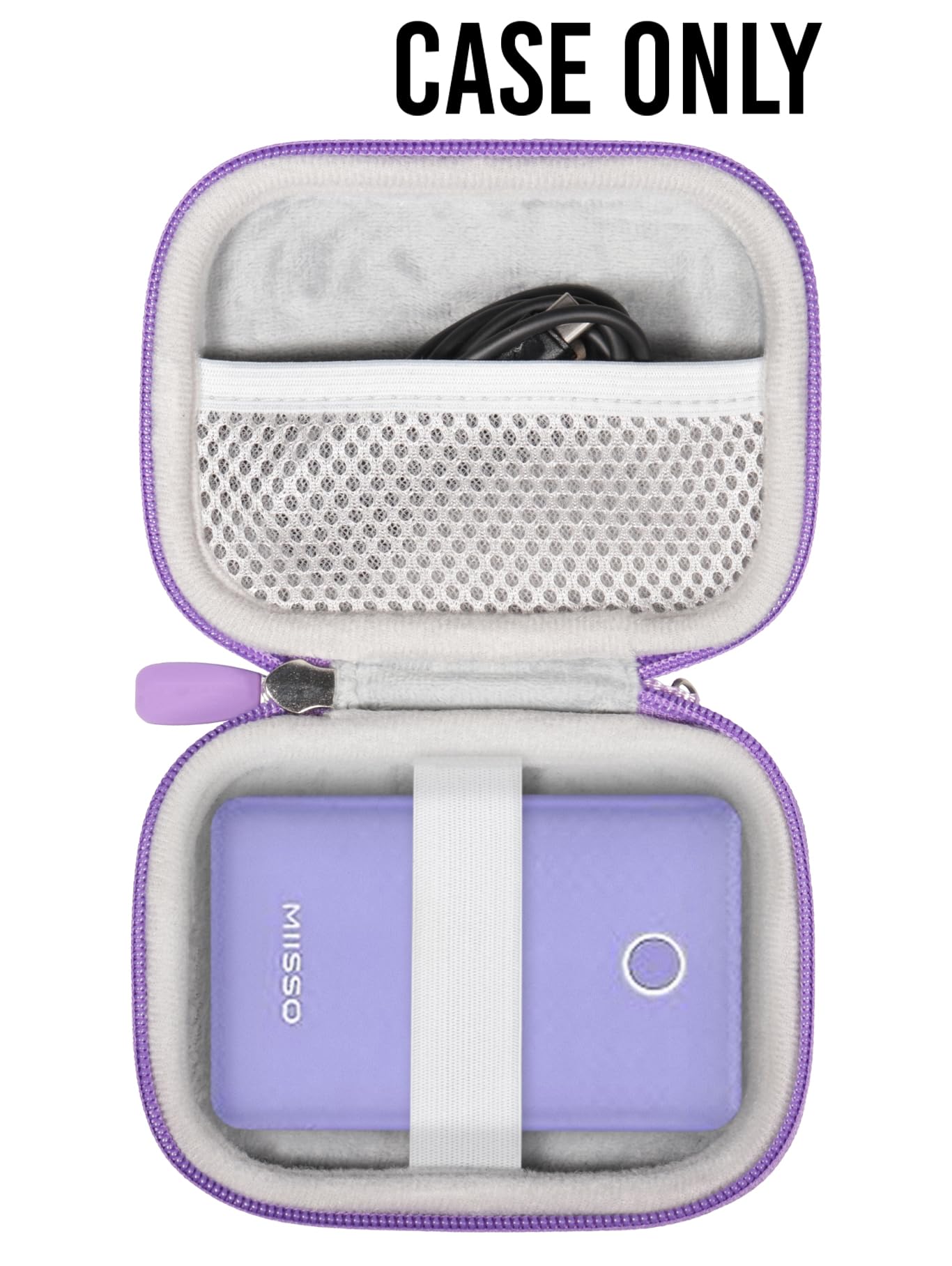 GETGEAR Case for Miisso Ultra Slim Built in Cables Power Bank GETGEAR