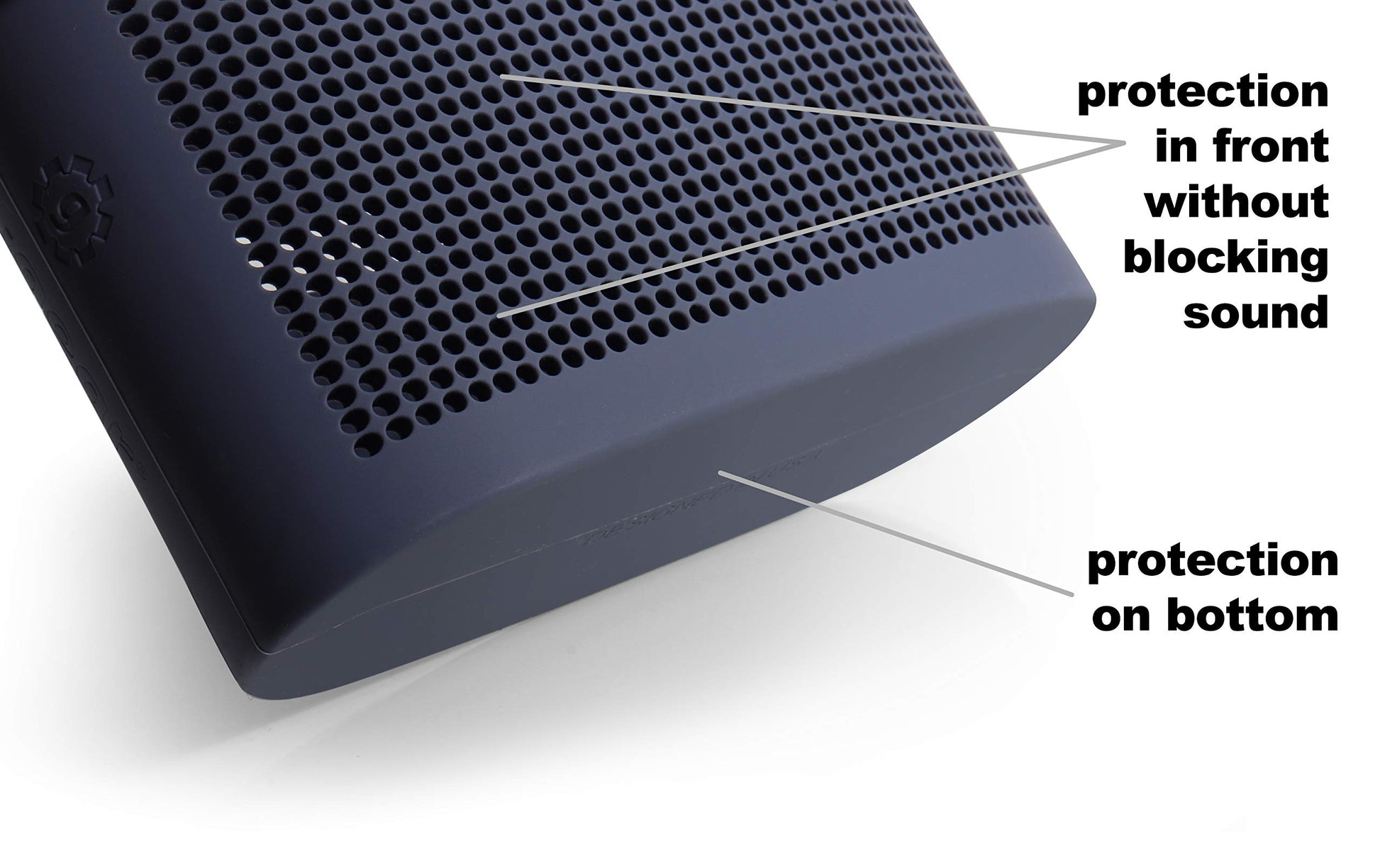 GETGEAR Tailor Made Silicon Cover for Bose SoundLink Color Bluetooth Speaker II, Safeguard from Shock, Shake and Scratch, Fully Cover with Sound Through Design GETGEAR