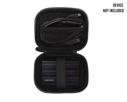 Getgear Portable SSD Case Compatible with Samsung T9 Portable SSD 4TB/ 2TB/ 1TB, T7 Shield, T7 Touch, T7 All Versions, Organizer for SSD and Cord
