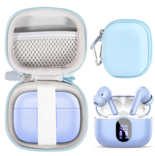 getgear case for Btootos A90 Wireless Earbuds with Noise Cancelling Mic LED Display