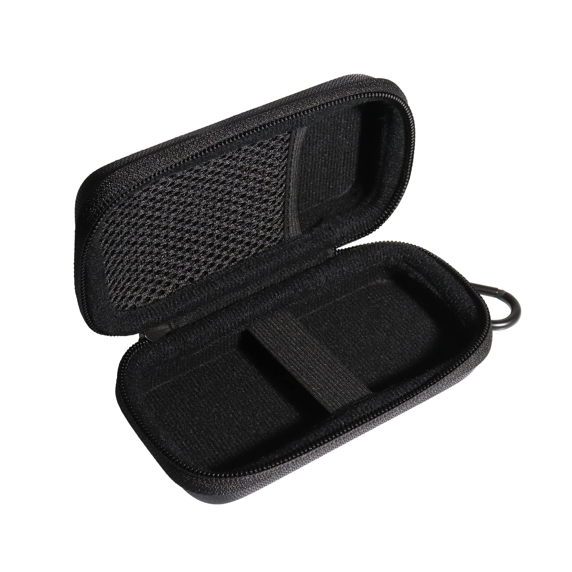 getgear Weather Meter Case for Kestrel Weather Meter Compatible with Kestrel Elite, 5700/ 5700X, 5200, 5100, 5500, 2700, 3500, 3000, 3550, 2500, 1000 (Black with Orange Zipper) GETGEAR