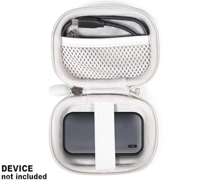 Getgear Portable Case Compatible with SSK Portable SSD 1TB, 2TB, 500GB, 250GB GETGEAR