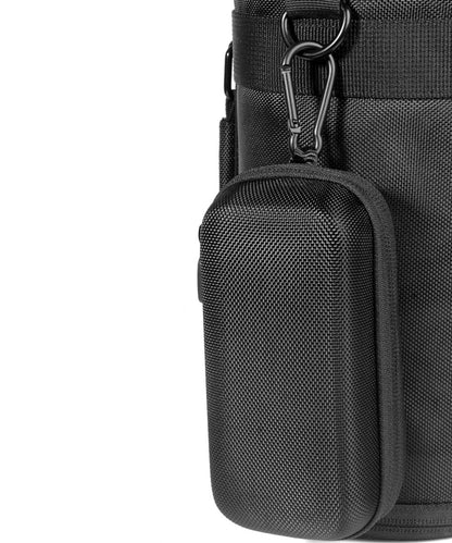 Digital Voice Recorder Case for Sony ICDPX370, PX440, PX470, BX140; Olympus WS-852, WS-853; KIMAFUN 2.4G and XIAOKOA 2.4G Wireless Lavalier Microphone, mesh Pocket in The lid, Detachable Wrist Strap WGEAR