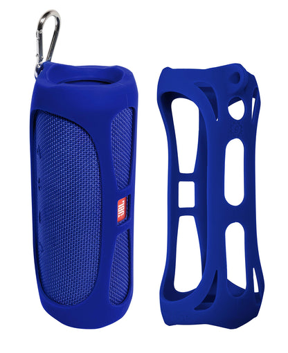 GETGEAR Silicone Cover Sleeve forJBL Flip 4 Waterproof Portable Bluetooth Speaker, Customized Design Skin Portable Protection Solution, Best Matching in Shape and Color GETGEAR