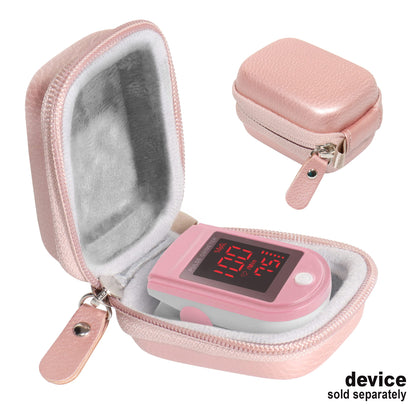 WGear Case for Zacurate Pro 500DL, Childrend: Innovo Deluxe, Santamedical 2. Facelake FL400 t. FL350: Vive Precision Spo2 Accumed cms-50dl, 50D1, Healthtree (Rose Gold) WGear
