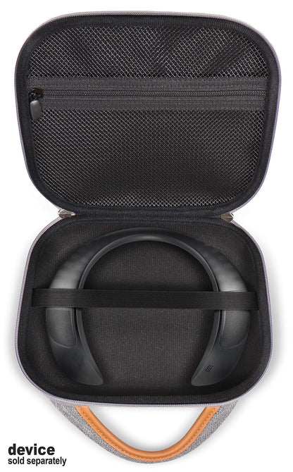 Protective Case for Bose Soundwear Companion Wireless Wearable Speaker by WGear, Featured Designed with Excellent Protection, Removable Mesh Pocket for Cable and Other accessorie WGear