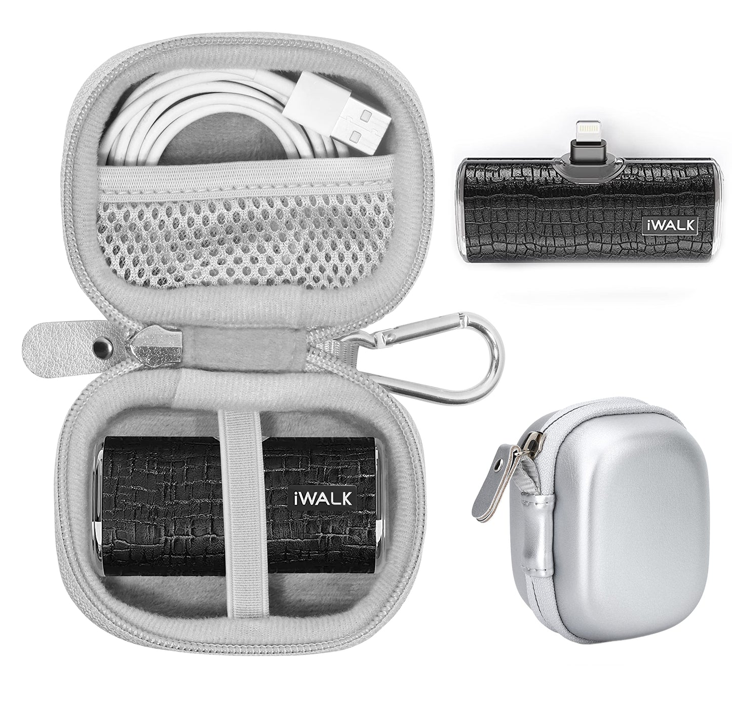 GETGEAR Case for iWALK Mini/Small Portable Charger Power Bank, Compatible with 4500mAh, 3350mAh, 4800mAh GETGEAR