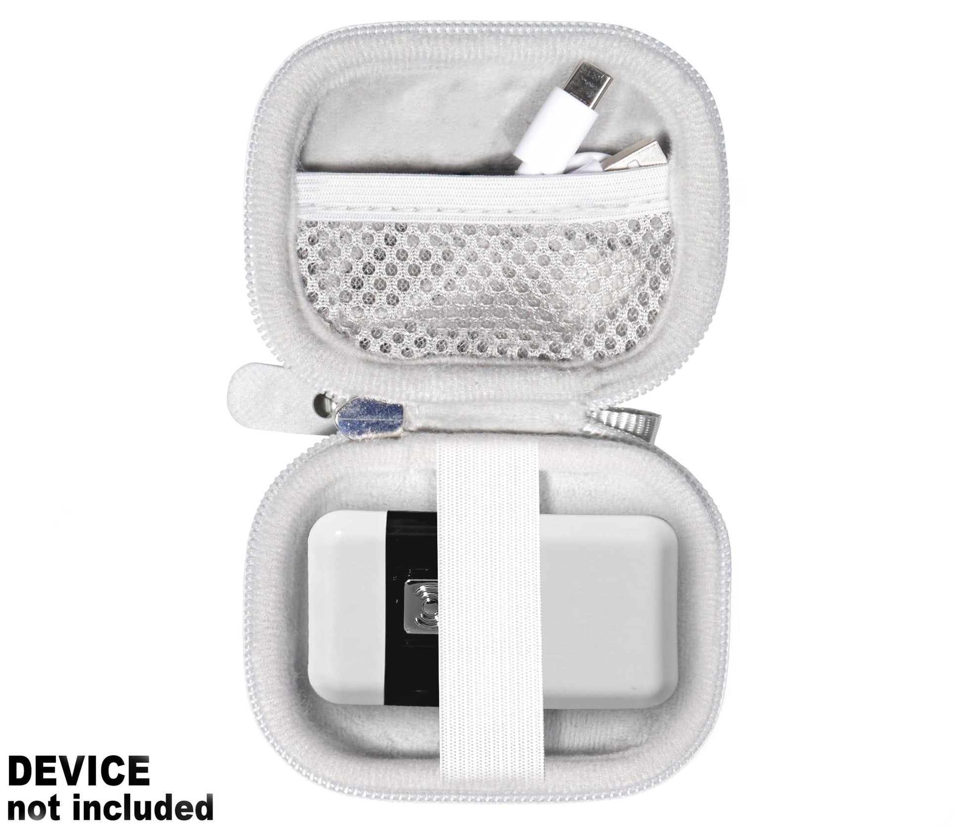 GETGEAR Case for XMUNIHA LS311 Hearing Aids for Seniors with Noise-Cancelling, OTC Hearing Aids Rechargeable (White) GETGEAR