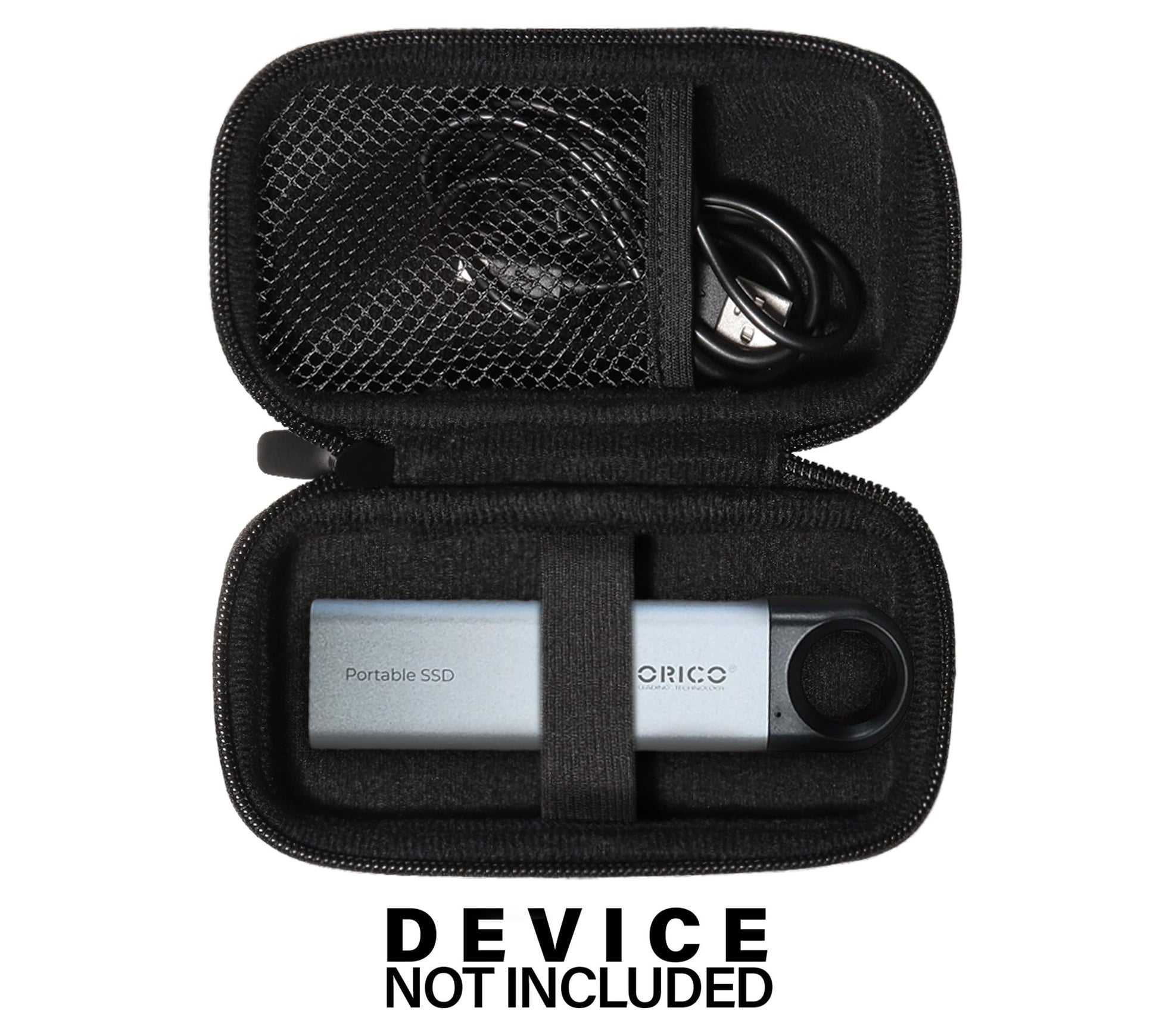 Getgear Portable Case Compatible with ORICO External SSD 1TB, 2TB, 256GB, 512GB GETGEAR