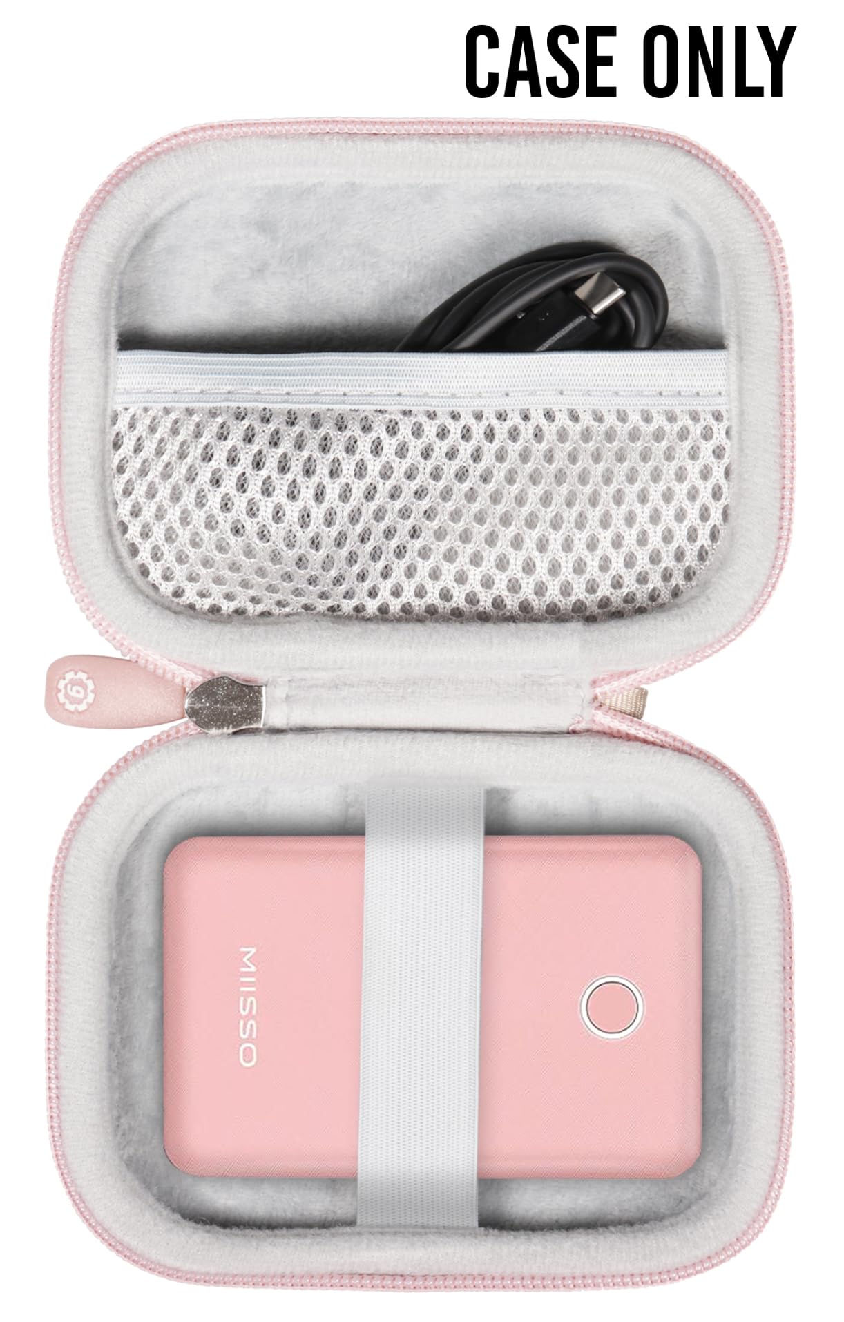 GETGEAR Case for Miisso Ultra Slim Built in Cables Power Bank GETGEAR