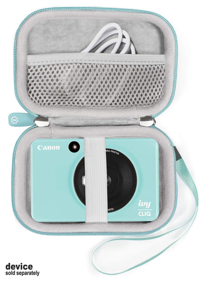 GETGEAR Protective case for Instant Print Digital Camera and Instant Printer Like Canon Ivy CLIQ+, CLIQ, Mobile Printer, Kodak Smile, HP Sprocket GETGEAR