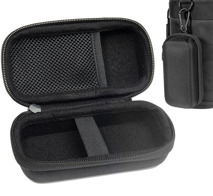 Digital Voice Recorder Case for Sony ICDPX370, PX440, PX470, BX140; Olympus WS-852, WS-853; KIMAFUN 2.4G and XIAOKOA 2.4G Wireless Lavalier Microphone, mesh Pocket in The lid, Detachable Wrist Strap WGEAR