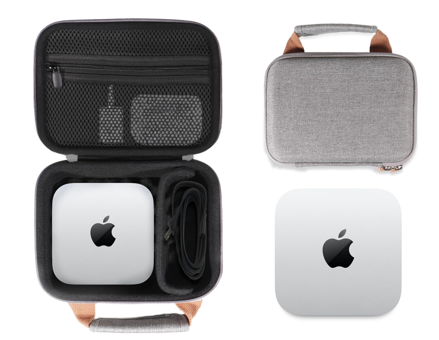 getgear Portable Case for Mac mini M4, M4 Pro, All in one organizing case GETGEAR