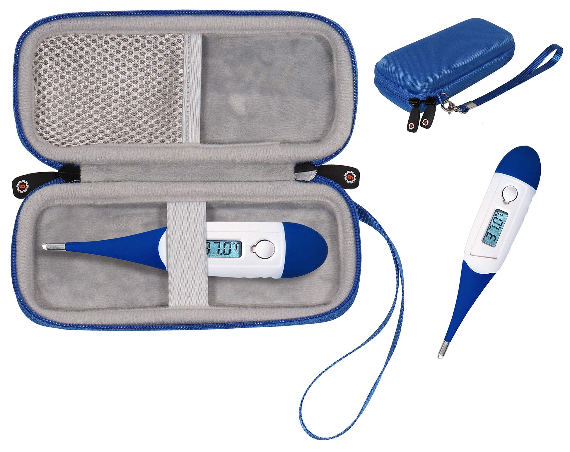 getgear case for Digital/Medical Thermometer Like Mcaron, Suonabeier, Apex, Miecux, PROcure, Cinlinso, iProven Assured, My Perfect Nights, Easy@Home, CHOOSEEN, Liposhion, WETONG, Baifeng (Case Only) GETGEAR