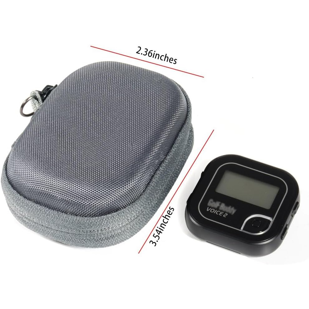 GETGEAR Hard Case for Golf GPS Devices – Shockproof, Water-Resistant Travel Case for GOLFBUDDY Voice 2S+, Bushnell NeoGhost & Garmin Approach G10
