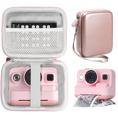 GETGEAR Hard Case for Dylanto Kids Instant Print Camera – Shockproof, Water-Resistant Travel Case with Accessory Storage