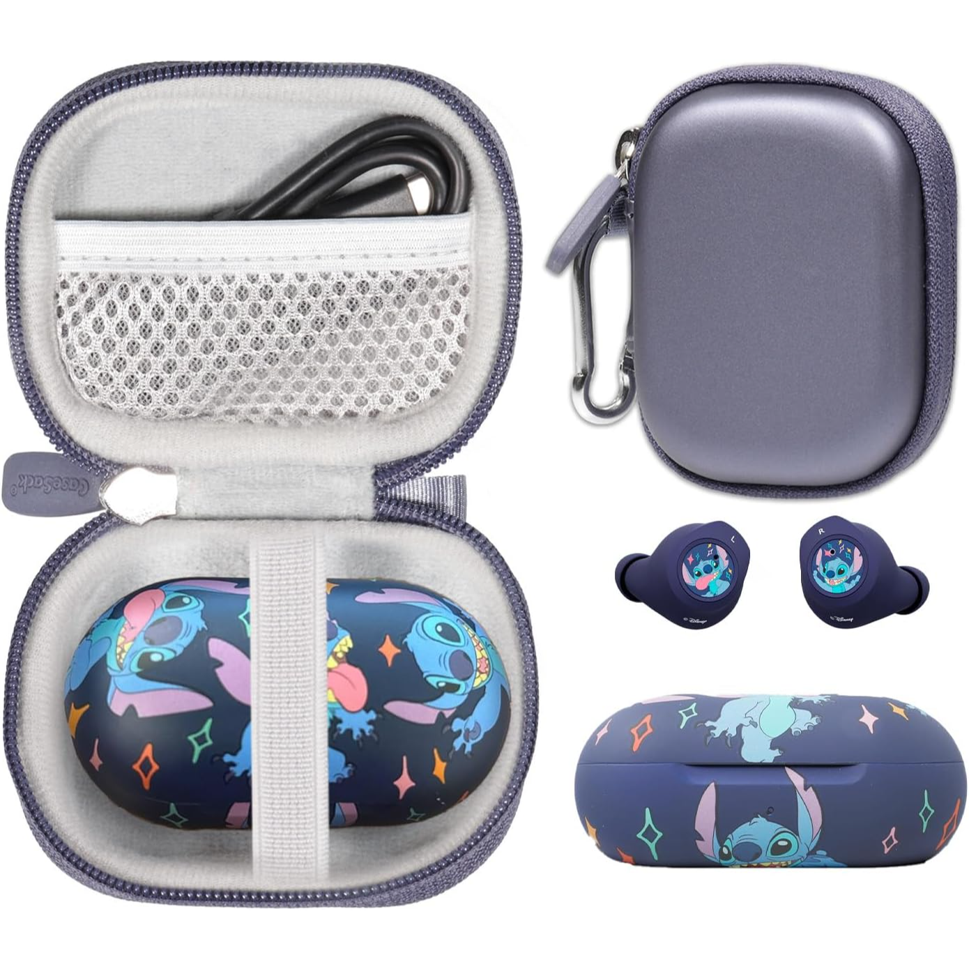 GETGEAR Case for iJoy Disney Lilo and Stitch Earbuds Protective Case getgearcase