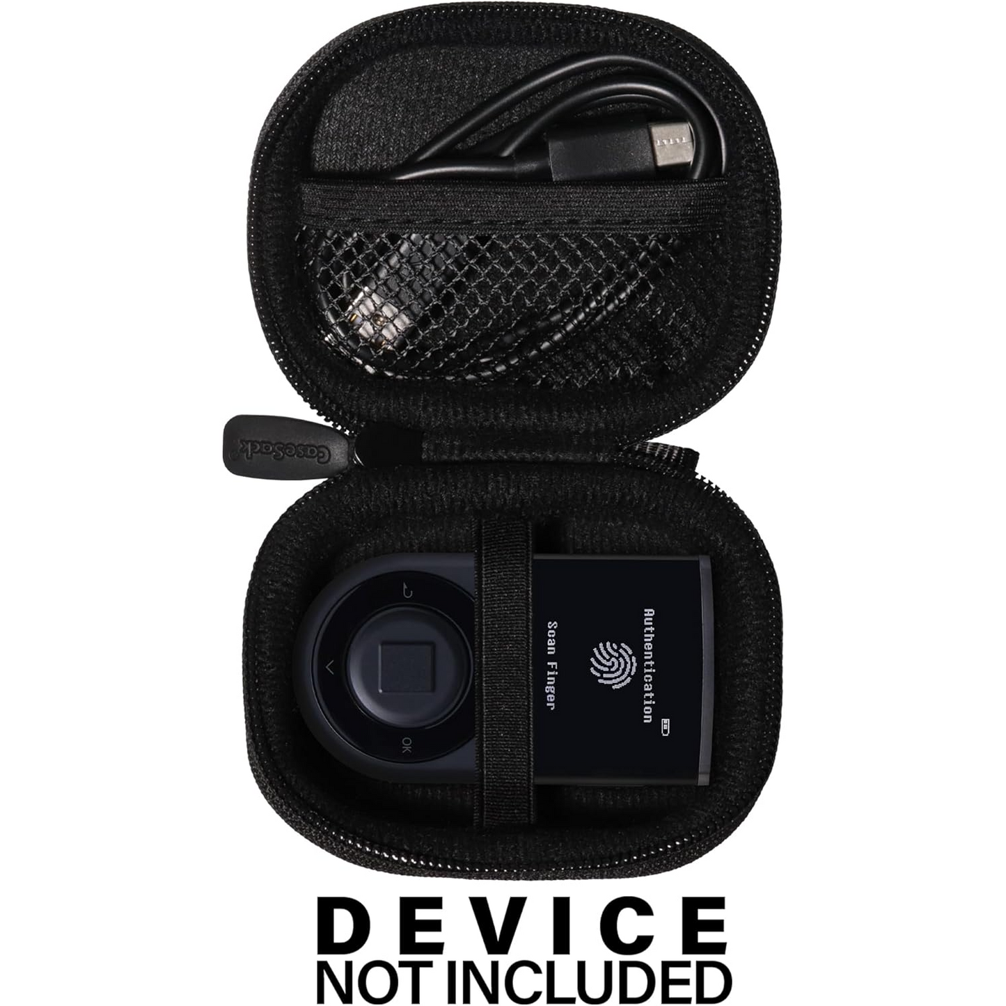 GETGEAR Hard Case for D’CENT Biometric Cold Wallet — Protective Bitcoin & Crypto Hardware Wallet Travel Case getgearcase