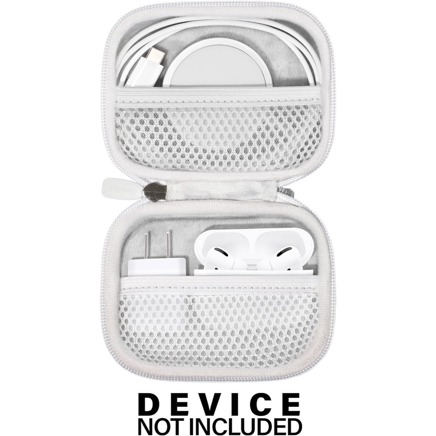 All-in-One Travel Case for iPhone MagSafe Charger, Battery Pack & AirPods – Compact Protective Organizer getgearcase