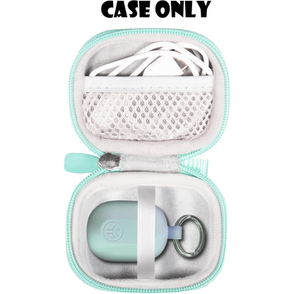 getgear Semi-Hard Earbuds Carrying Case for JLab Go Pop+, Go Air Pop, Air Tones/Tones+, JBuds Mini – Compact Organizer with Mesh Pocket getgearcase