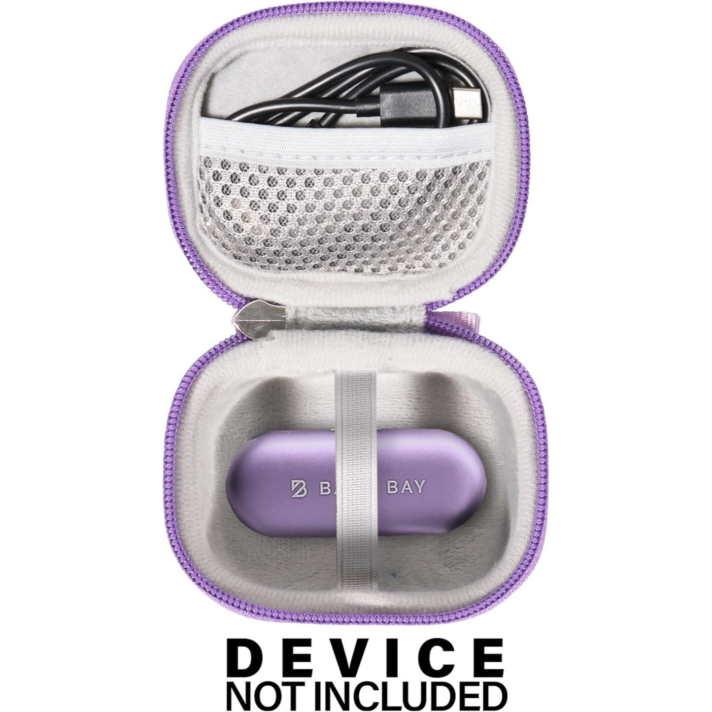 getgear Semi-Hard Carrying Case for Tempo 30 Wireless Earbuds – Compact Organizer for Charging Case, Cable & Accessories getgearcase
