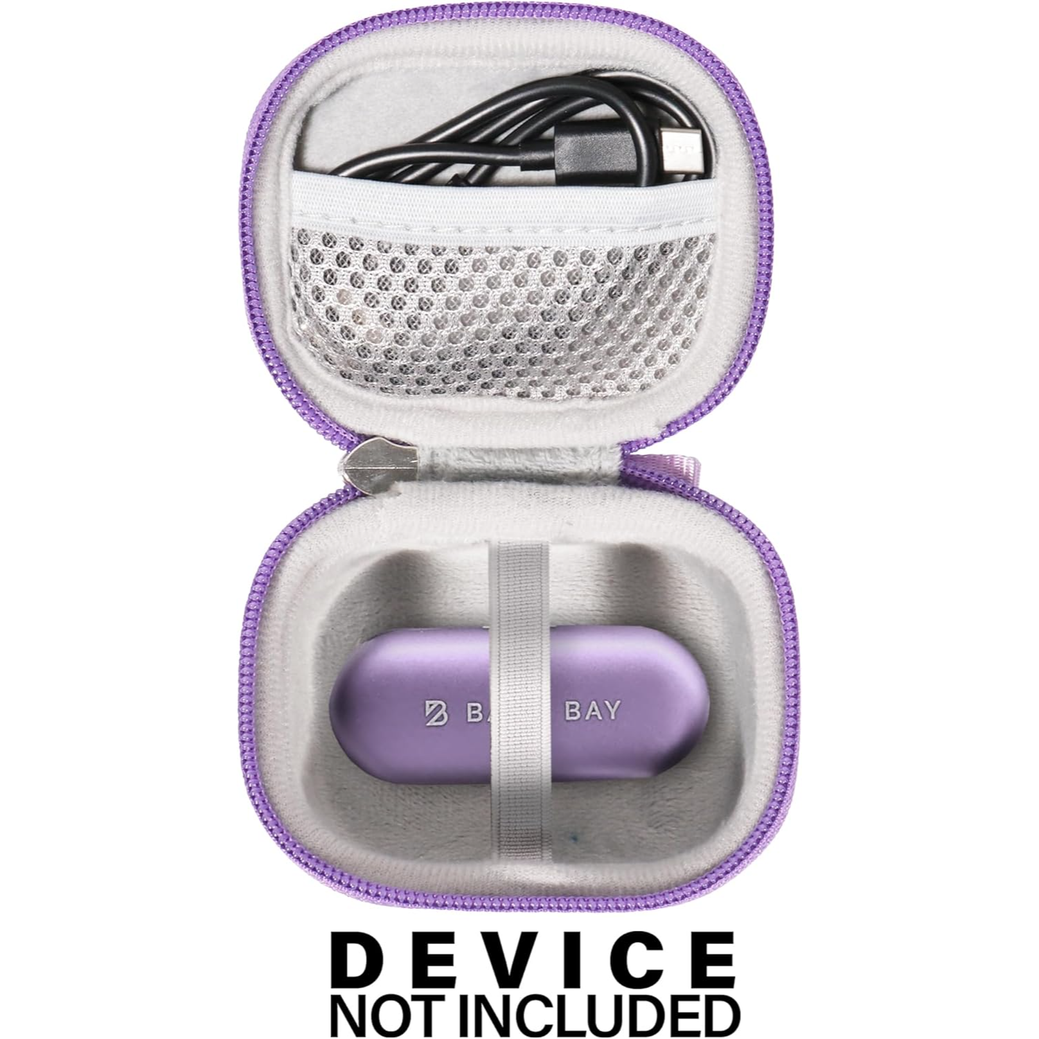 getgear Semi-Hard Carrying Case for Tempo 30 Wireless Earbuds – Compact Organizer for Charging Case, Cable & Accessories getgearcase