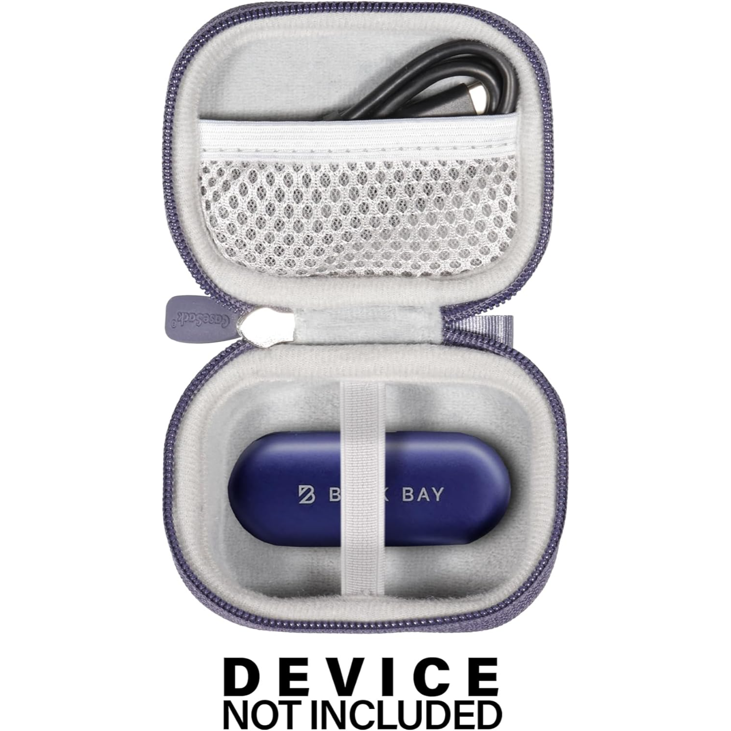 getgear Semi-Hard Carrying Case for Tempo 30 Wireless Earbuds – Compact Organizer for Charging Case, Cable & Accessories getgearcase