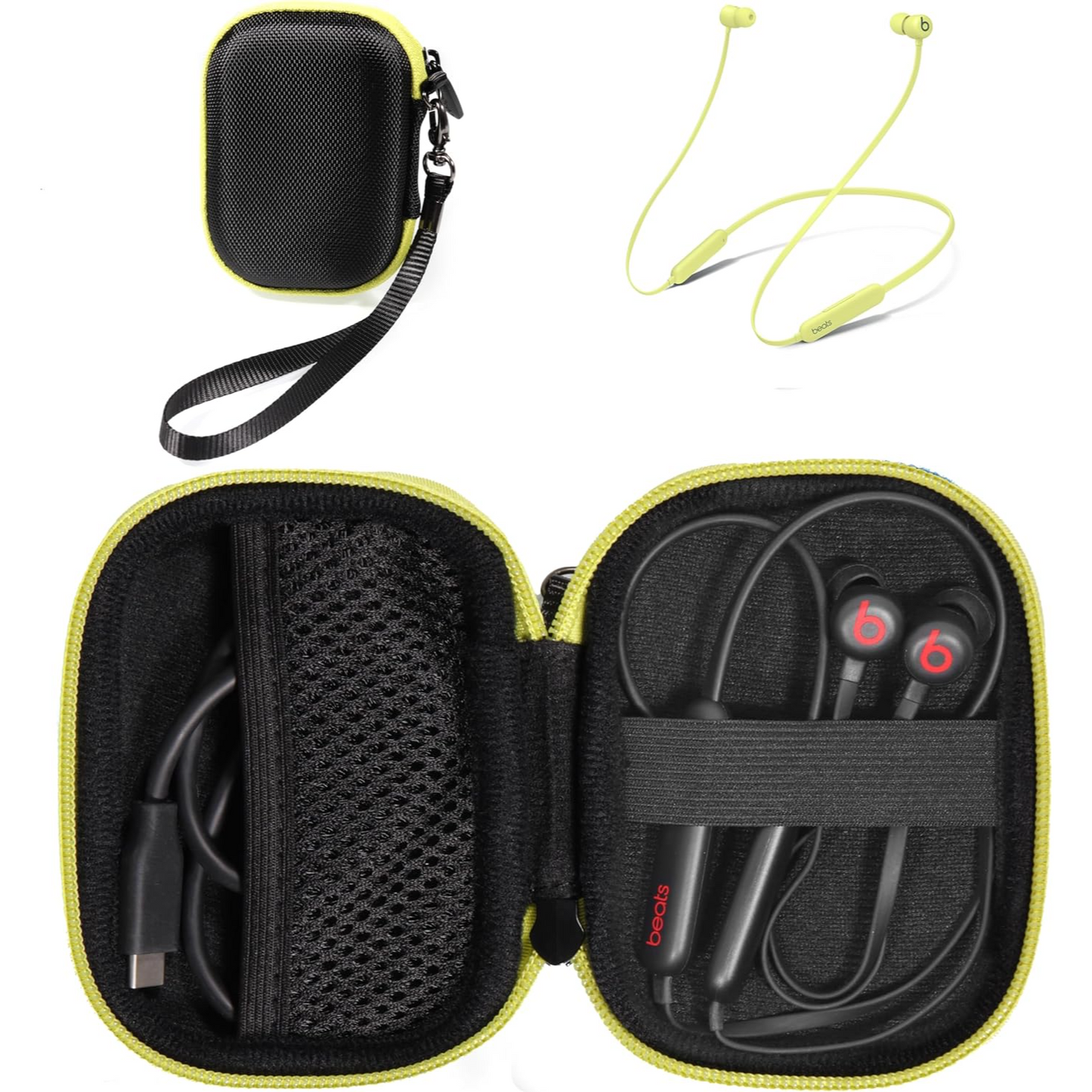 Protective Travel Case for Beats Flex & Powerbeats Wireless Earbuds – Compact Storage Pouch getgearcase
