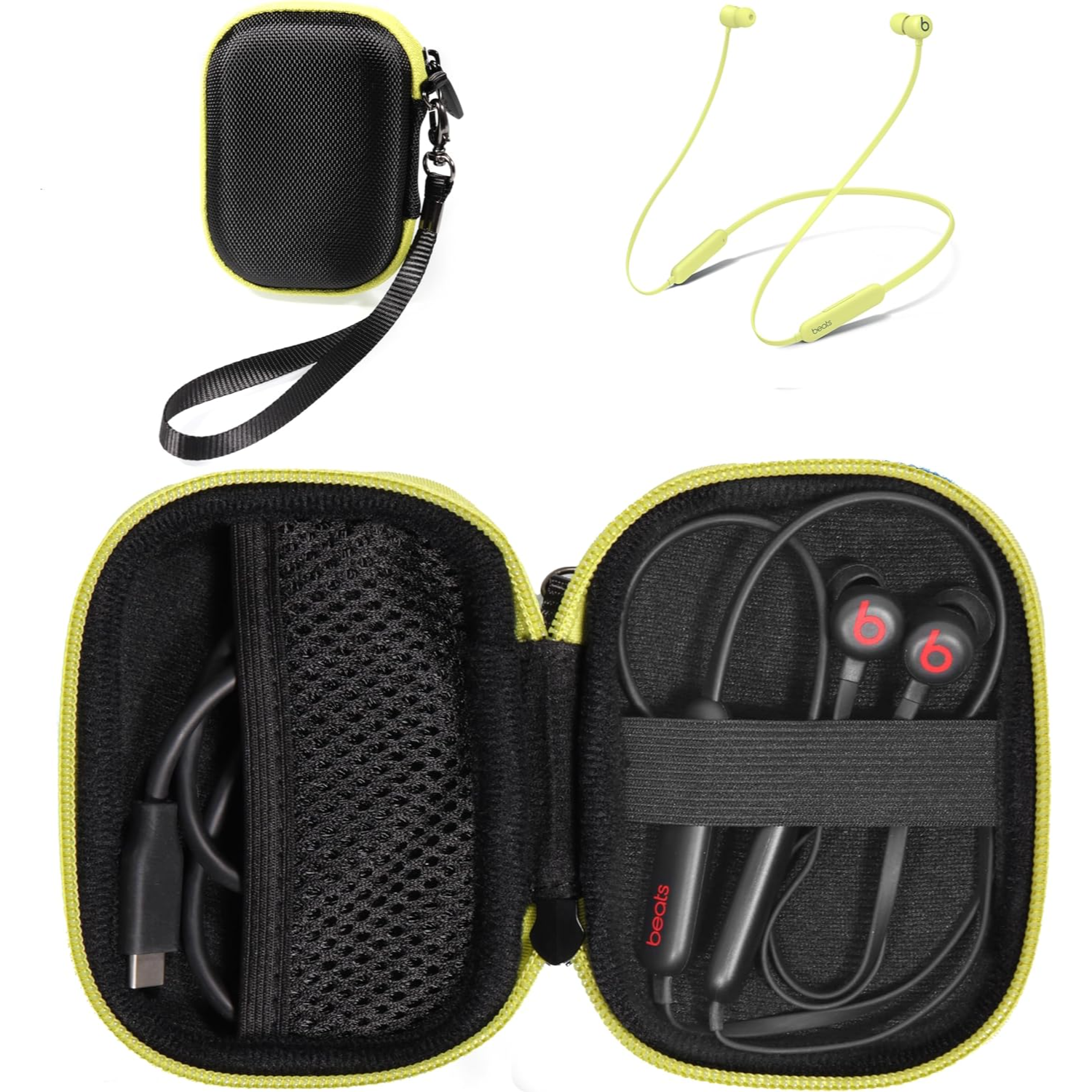 Protective Travel Case for Beats Flex & Powerbeats Wireless Earbuds – Compact Storage Pouch getgearcase