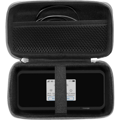 Protective Travel Case for Inseego MiFi X Pro, Jetpack & M2000 Hotspots – Compact Storage Pouch getgearcase