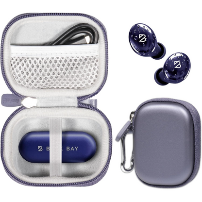 getgear Semi-Hard Carrying Case for Tempo 30 Wireless Earbuds – Compact Organizer for Charging Case, Cable & Accessories getgearcase