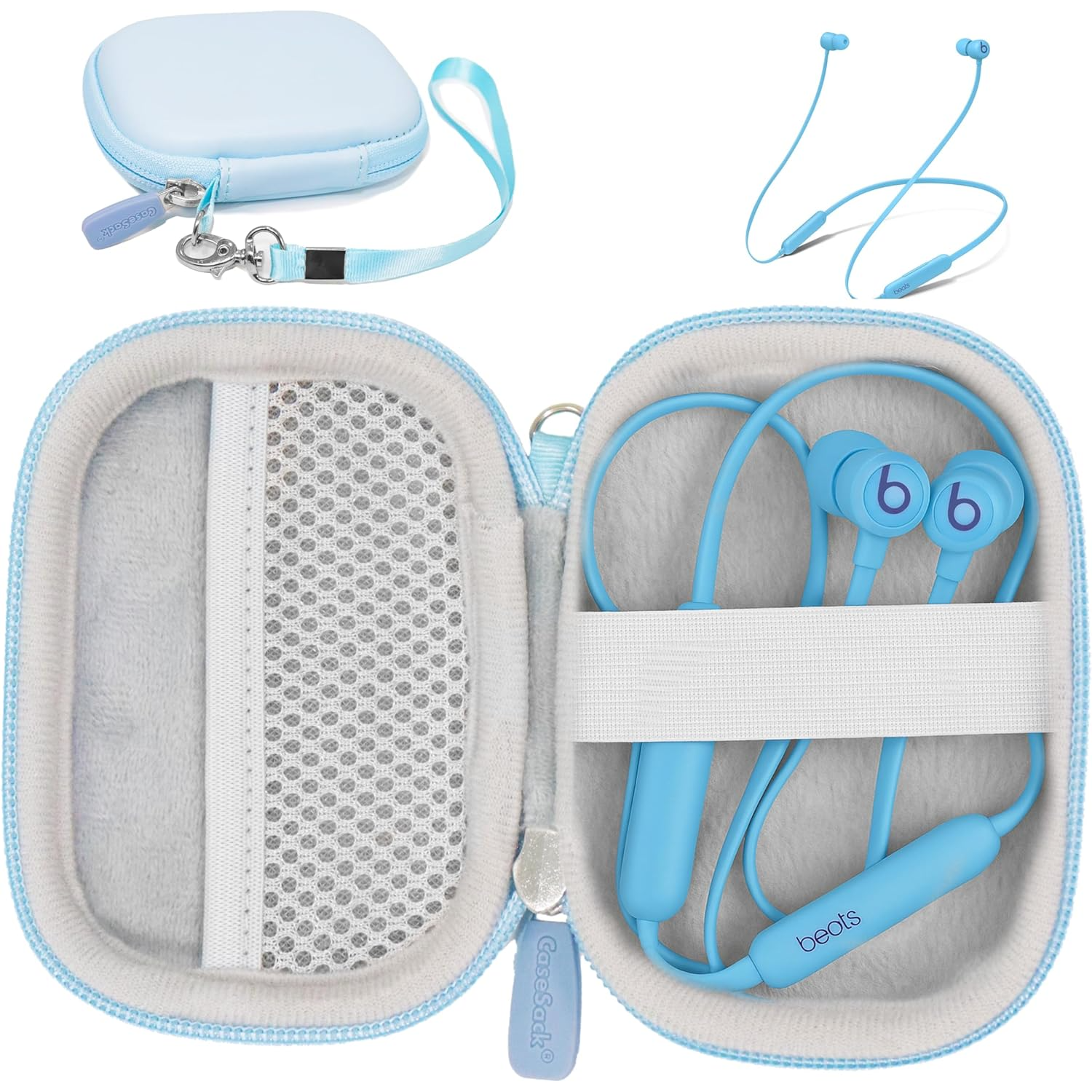 Protective Travel Case for Beats Flex & Powerbeats Wireless Earbuds – Compact Storage Pouch getgearcase