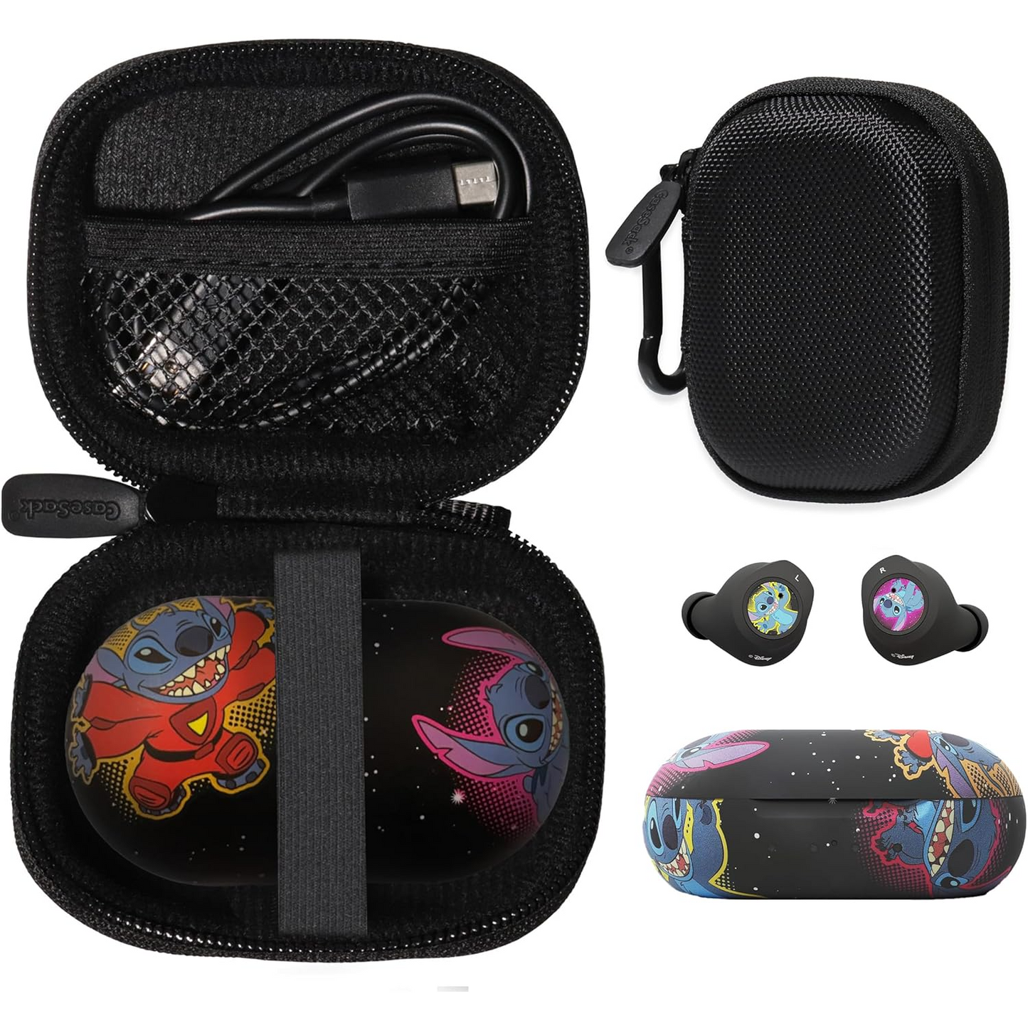 GETGEAR Case for iJoy Disney Lilo and Stitch Earbuds Protective Case getgearcase