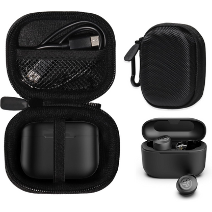 getgear Semi-Hard Earbuds Carrying Case for JLab Go Pop+, Go Air Pop, Air Tones/Tones+, JBuds Mini – Compact Organizer with Mesh Pocket getgearcase