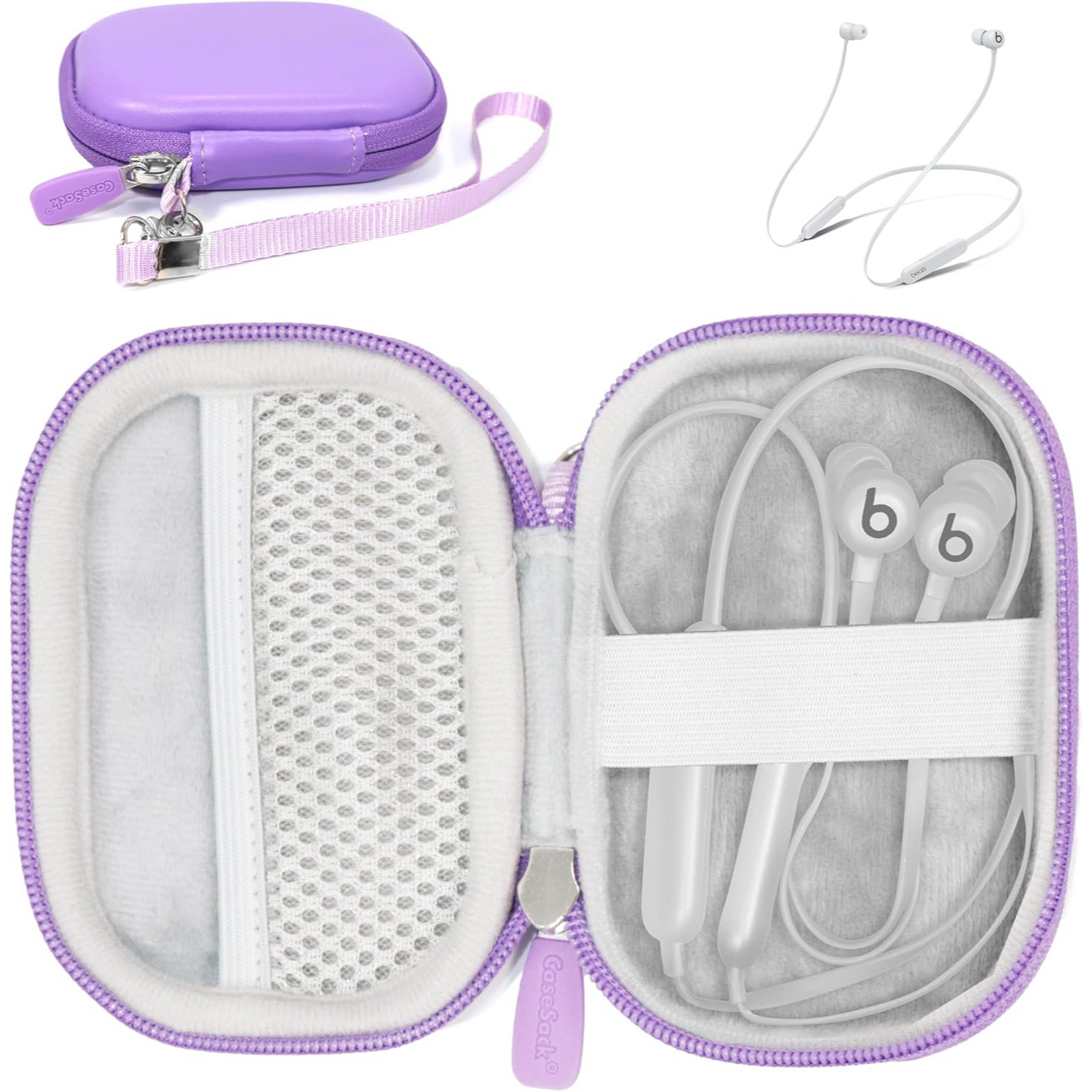 Protective Travel Case for Beats Flex & Powerbeats Wireless Earbuds – Compact Storage Pouch getgearcase