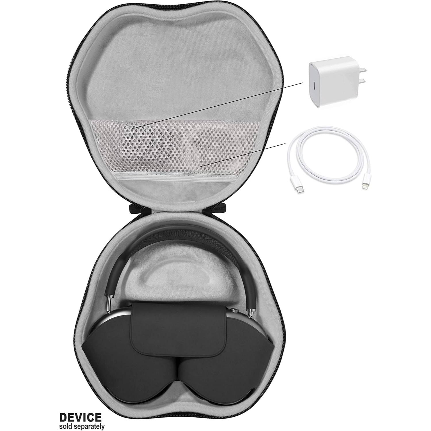 Protective Travel Case for Apple AirPods Max – Compact Storage with Cover getgearcase