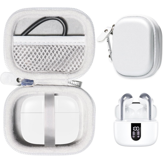 Protective Travel Case for TAGRY X08 Bluetooth Earbuds – Compact Storage with Cable & Accessory Organizer getgearcase