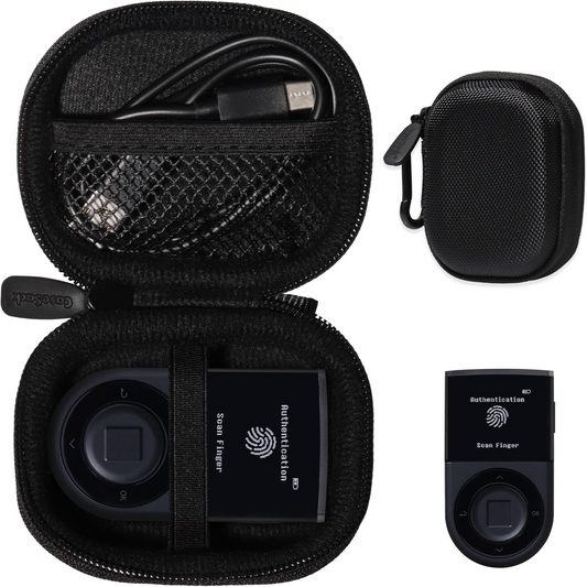GETGEAR Hard Case for D’CENT Biometric Cold Wallet — Protective Bitcoin & Crypto Hardware Wallet Travel Case getgearcase