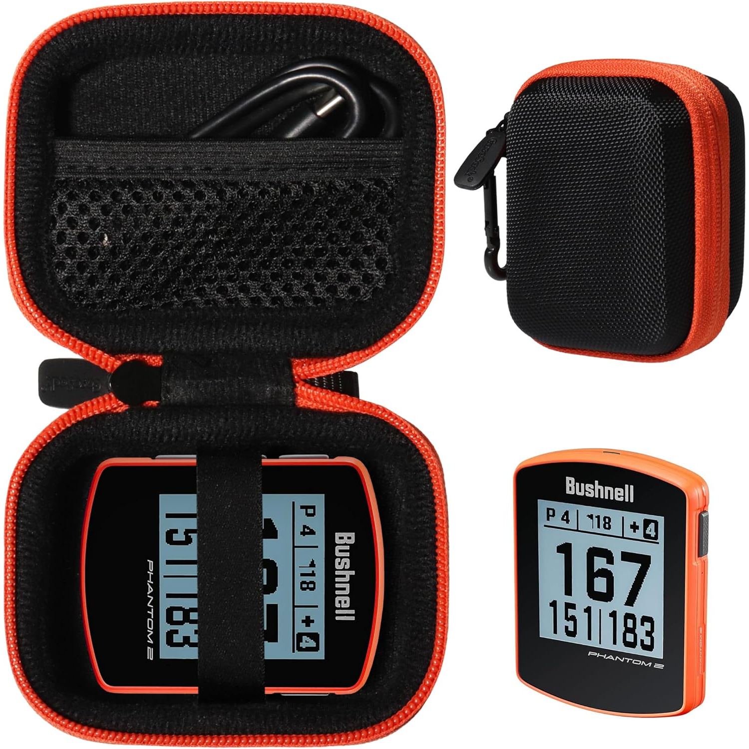 Protective Travel Case for Bushnell & Garmin Handheld Golf GPS – Compact Storage Organizer getgearcase