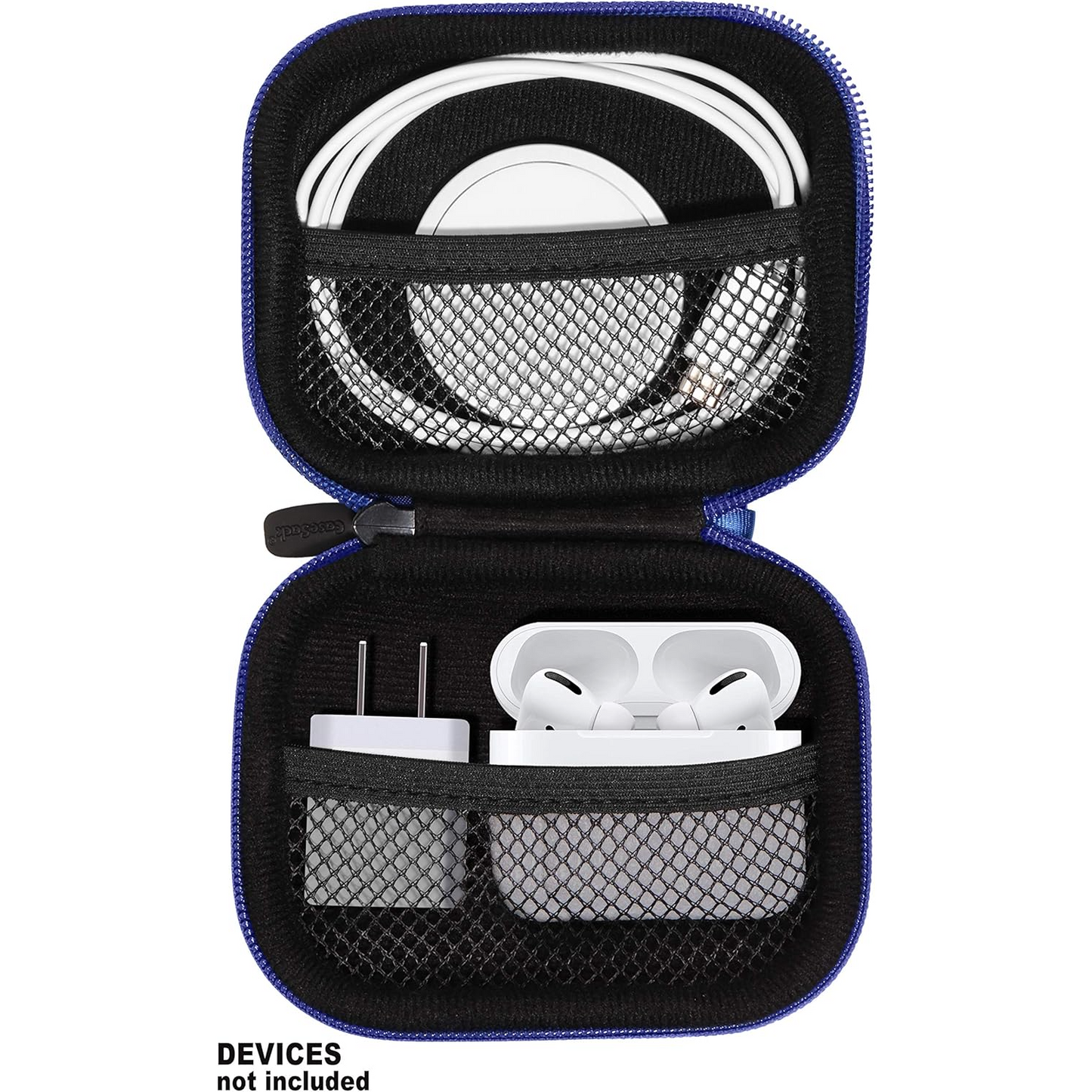 All-in-One Travel Case for iPhone MagSafe Charger, Battery Pack & AirPods – Compact Protective Organizer getgearcase