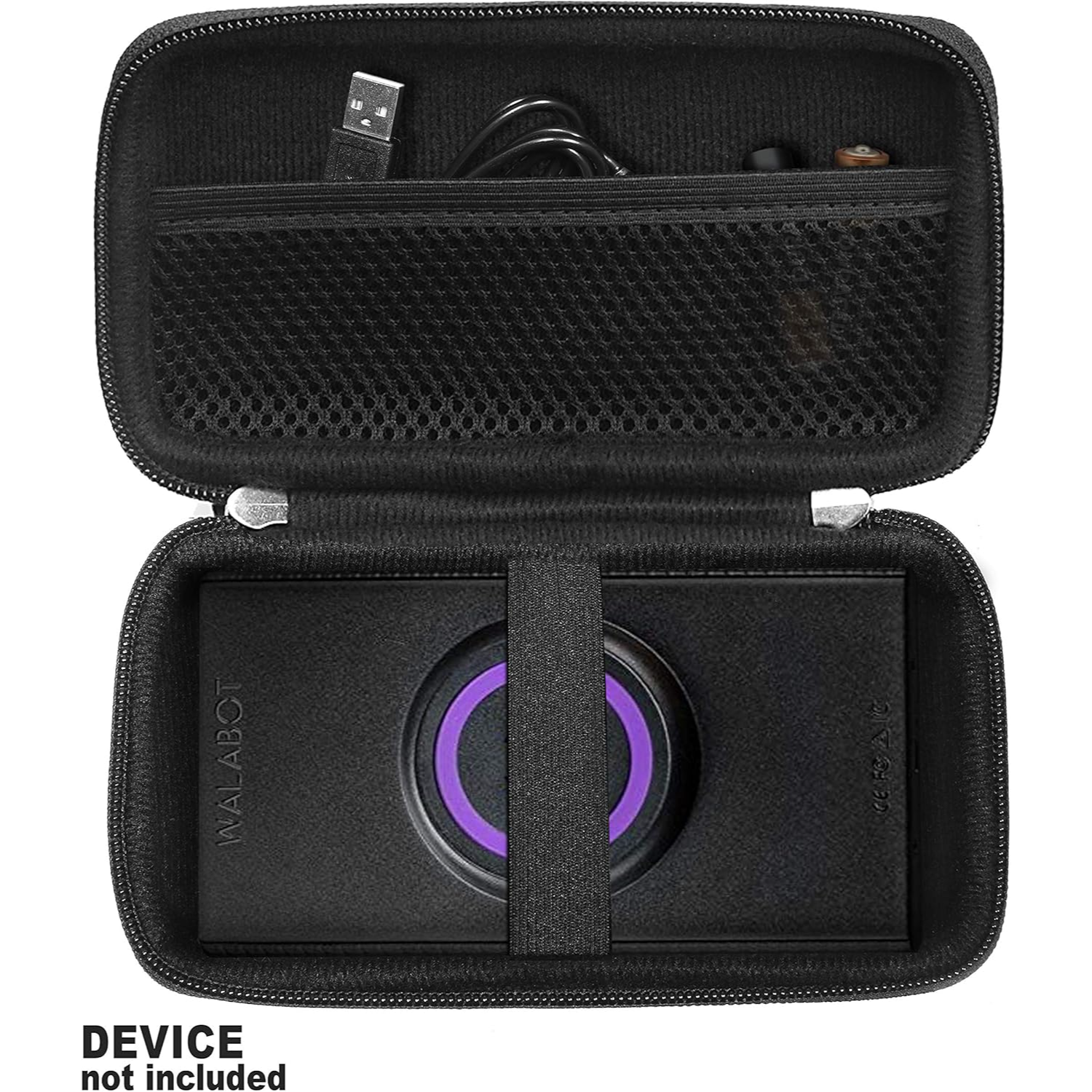 GETGEAR Hard Case Compatible with WALABOT DIY 2, Walabot PRO, DIY Plus X & In-Wall Imager — Shockproof Travel Storage Case getgearcase