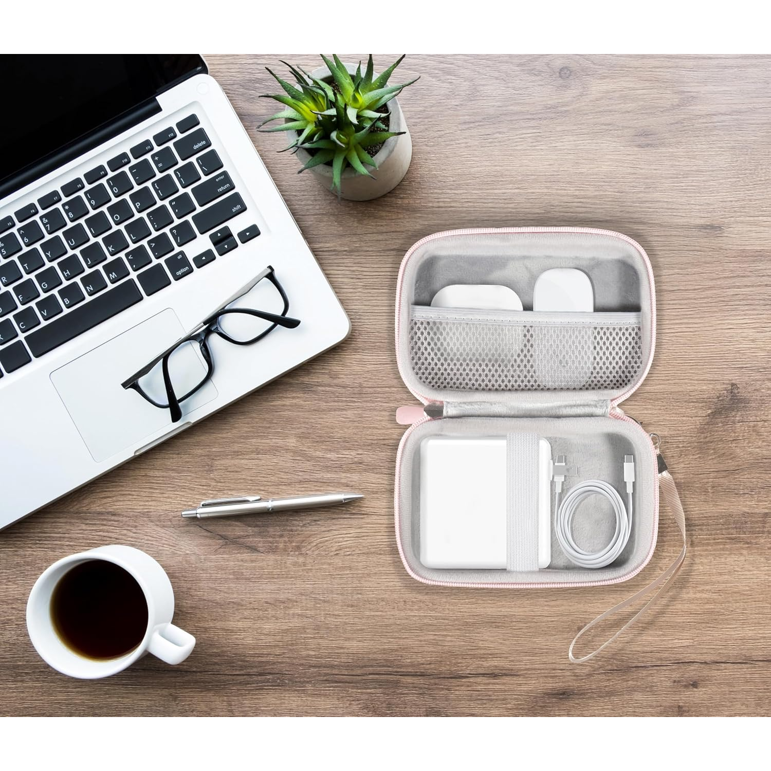 Protective Travel Case for Sunveza MacBook Pro Charger 118W USB-C – Compact Storage for MagSafe Adapters & Accessories getgearcase