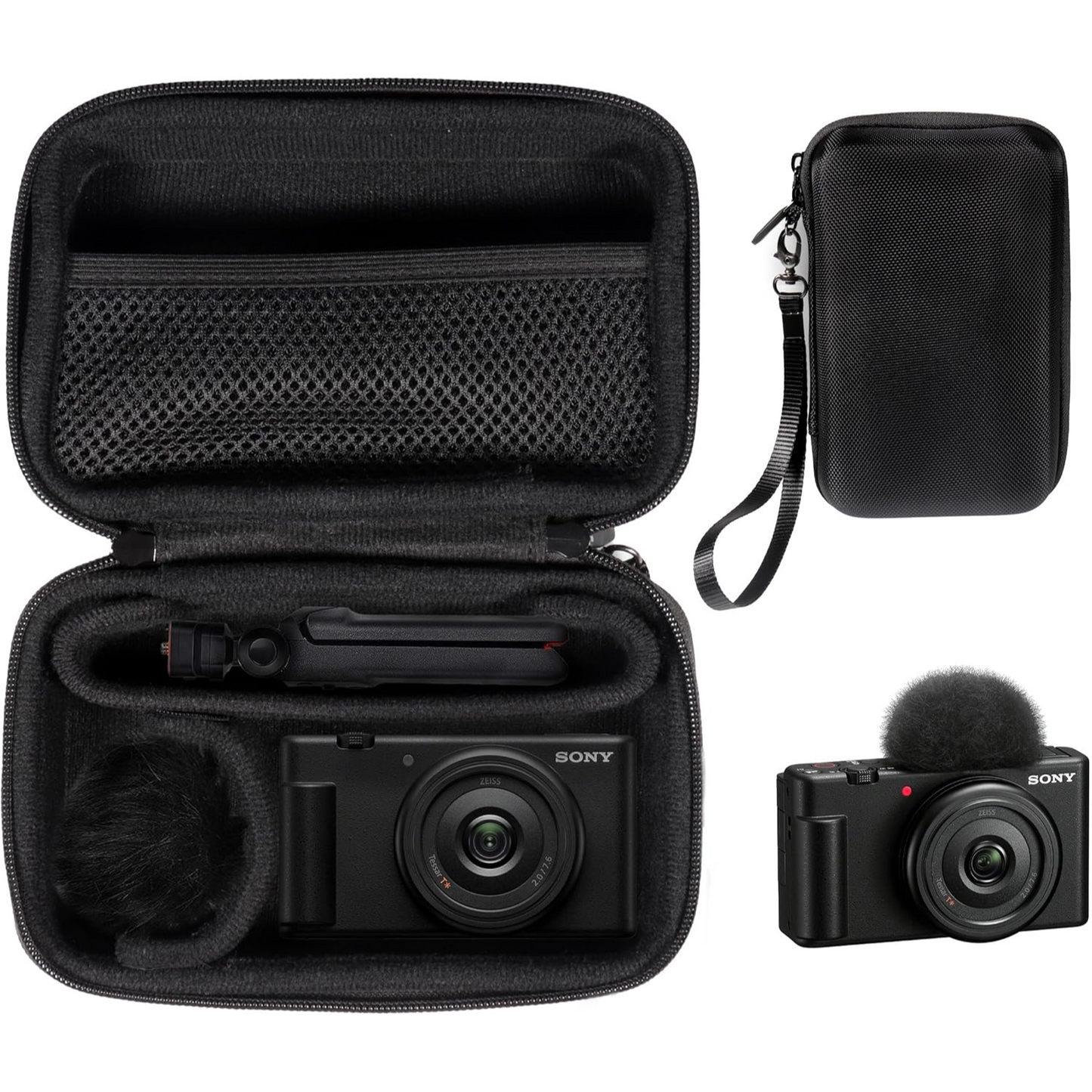 GETGEAR Case for Sony ZV-1 ZV-1F ZV-1 II Camera Vlog Accessory Travel Case getgearcase