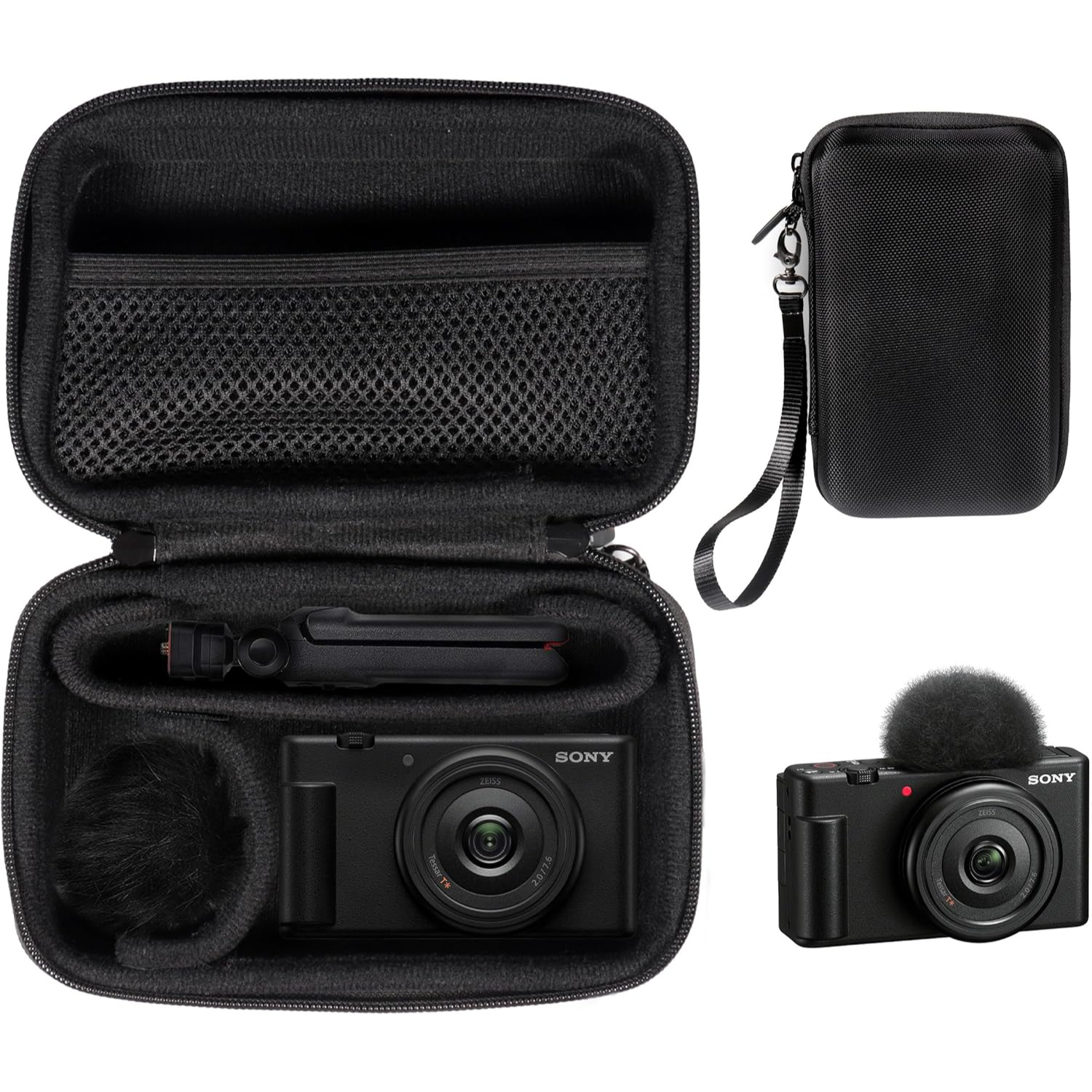 GETGEAR Case for Sony ZV-1 ZV-1F ZV-1 II Camera Vlog Accessory Travel Case getgearcase